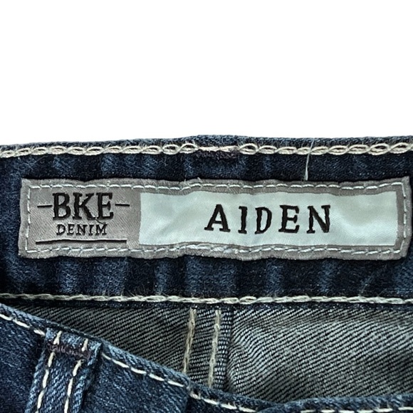 BKE BUCKLE Aiden Slim Fit Stretch Jeans Dark Wash Men's Size 30 x 31 - Picture 11 of 16